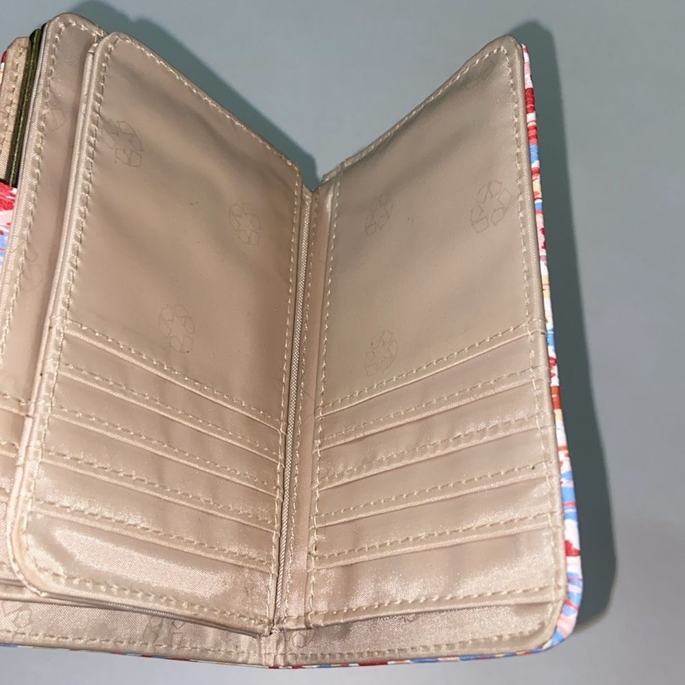 Multicolor Patterned Wallet - Picture 3 of 9